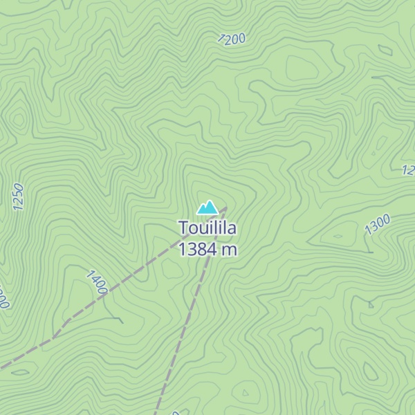 Map of Touilila