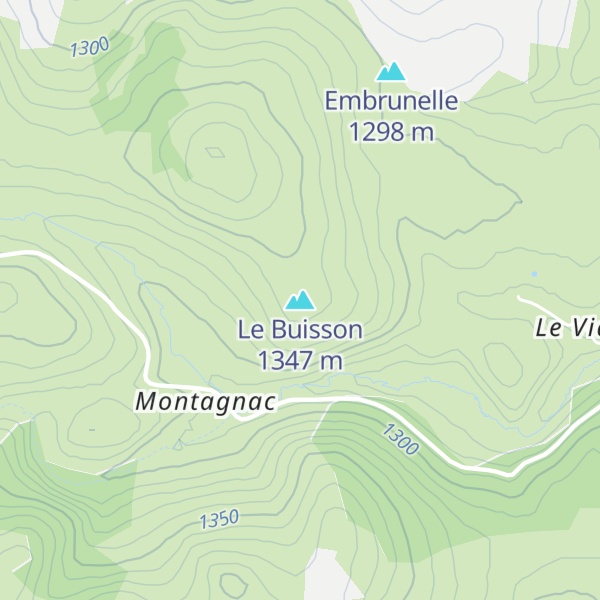 Map of Le Buisson
