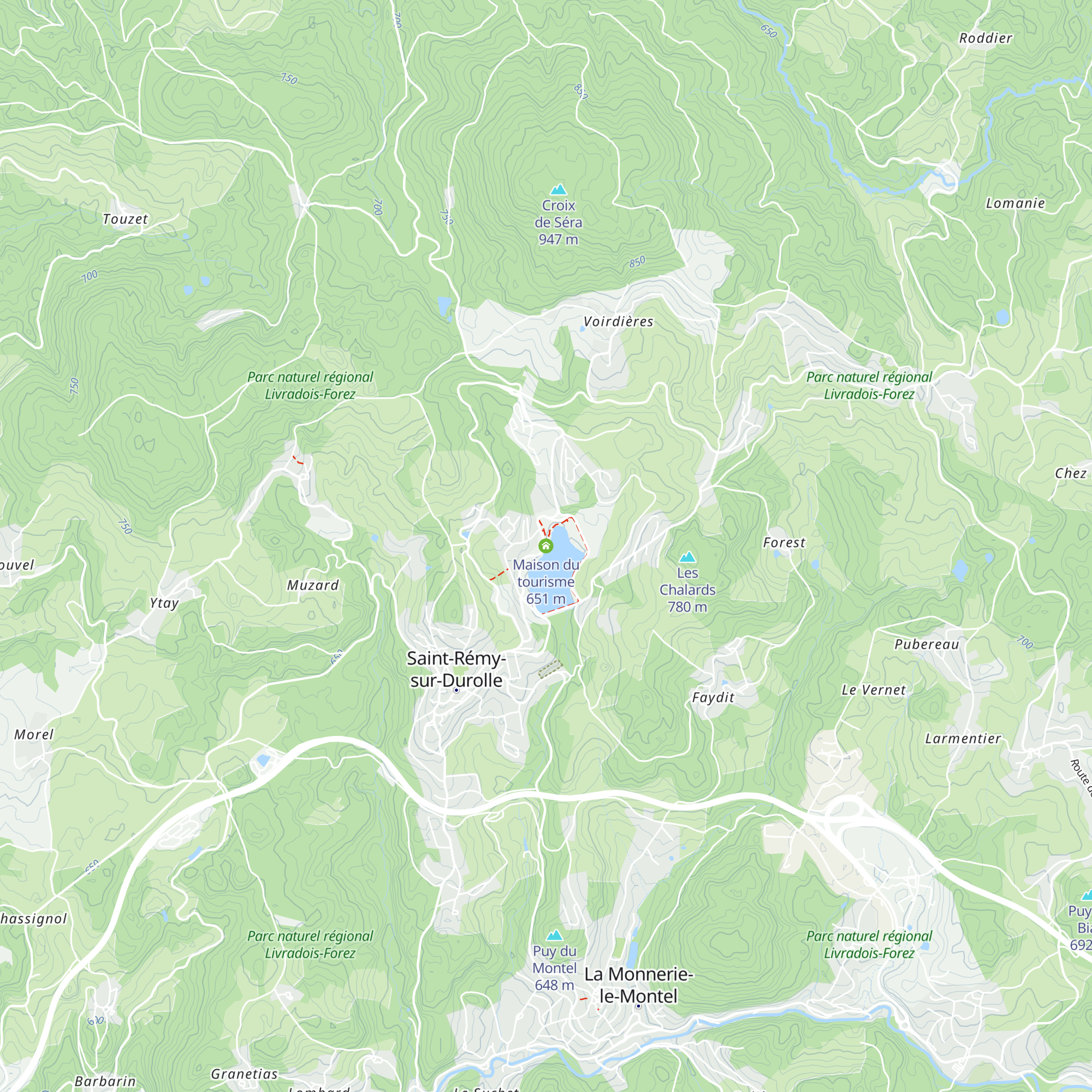 Maison du tourisme map