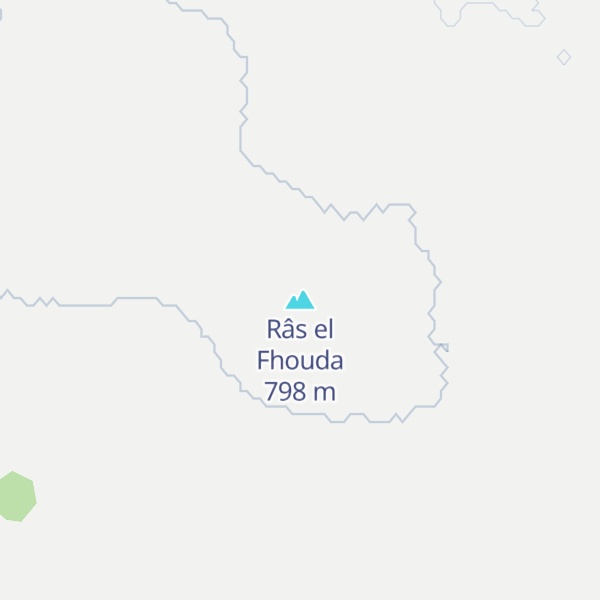 Map of Râs el Fhouda