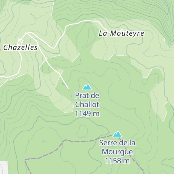 Map of Prat de Challot