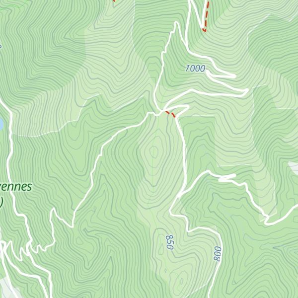 Map of Serre de Navès
