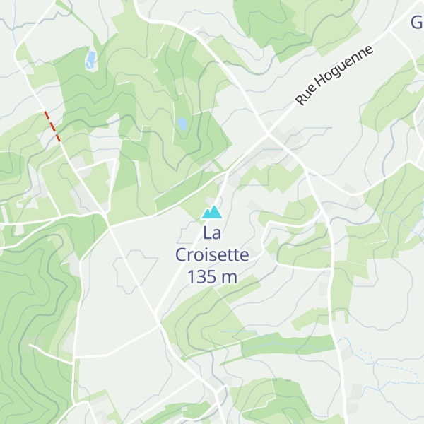 Map of La Croisette