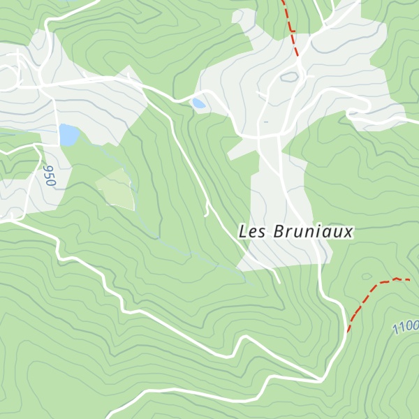 Map of Gîte de P'tit Âne