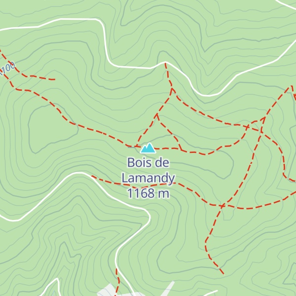 Map of Bois de Lamandy