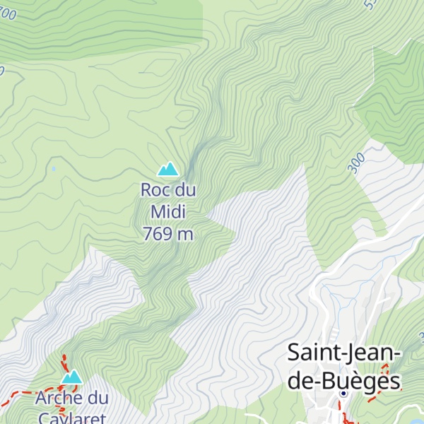 Map of Roc de la Cuillère