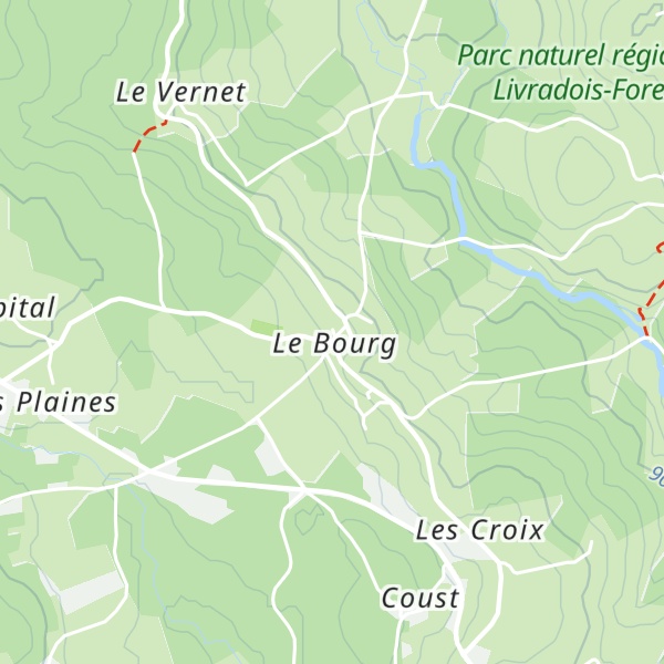 Map of Gîte communal