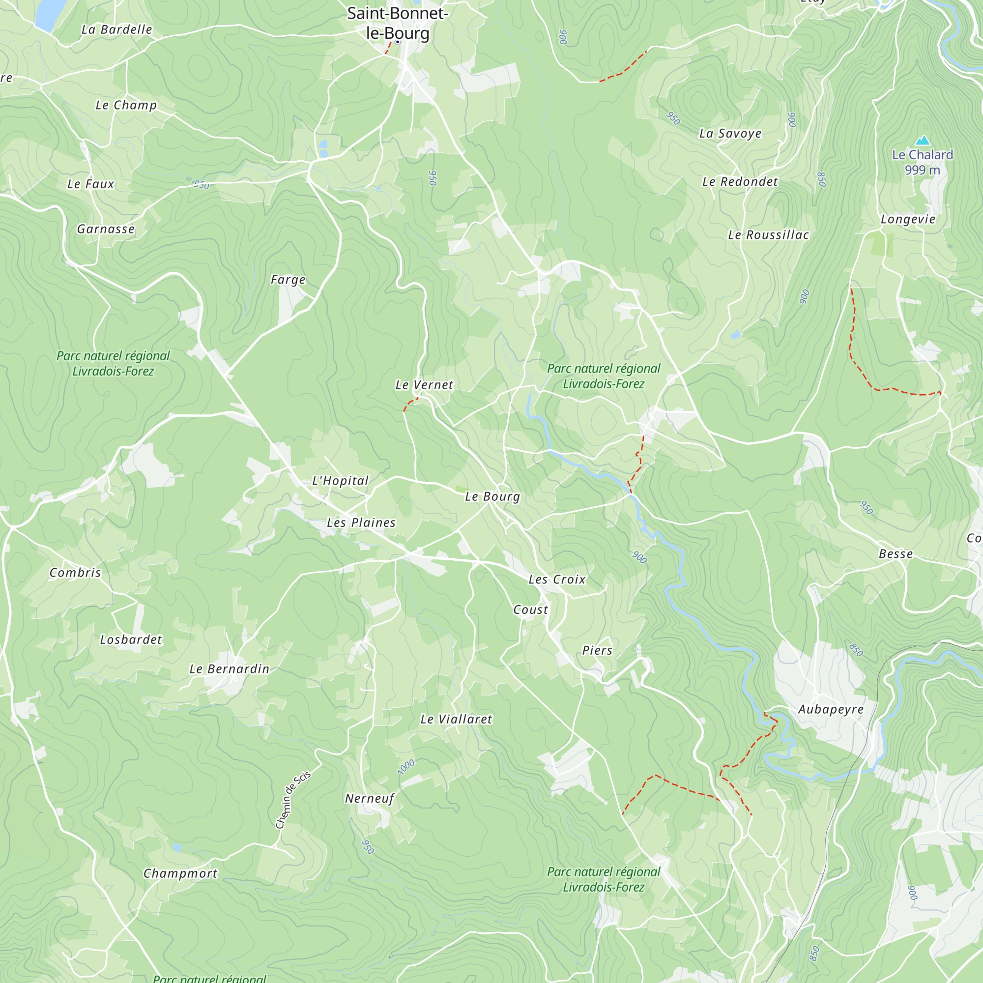 Gîte communal map