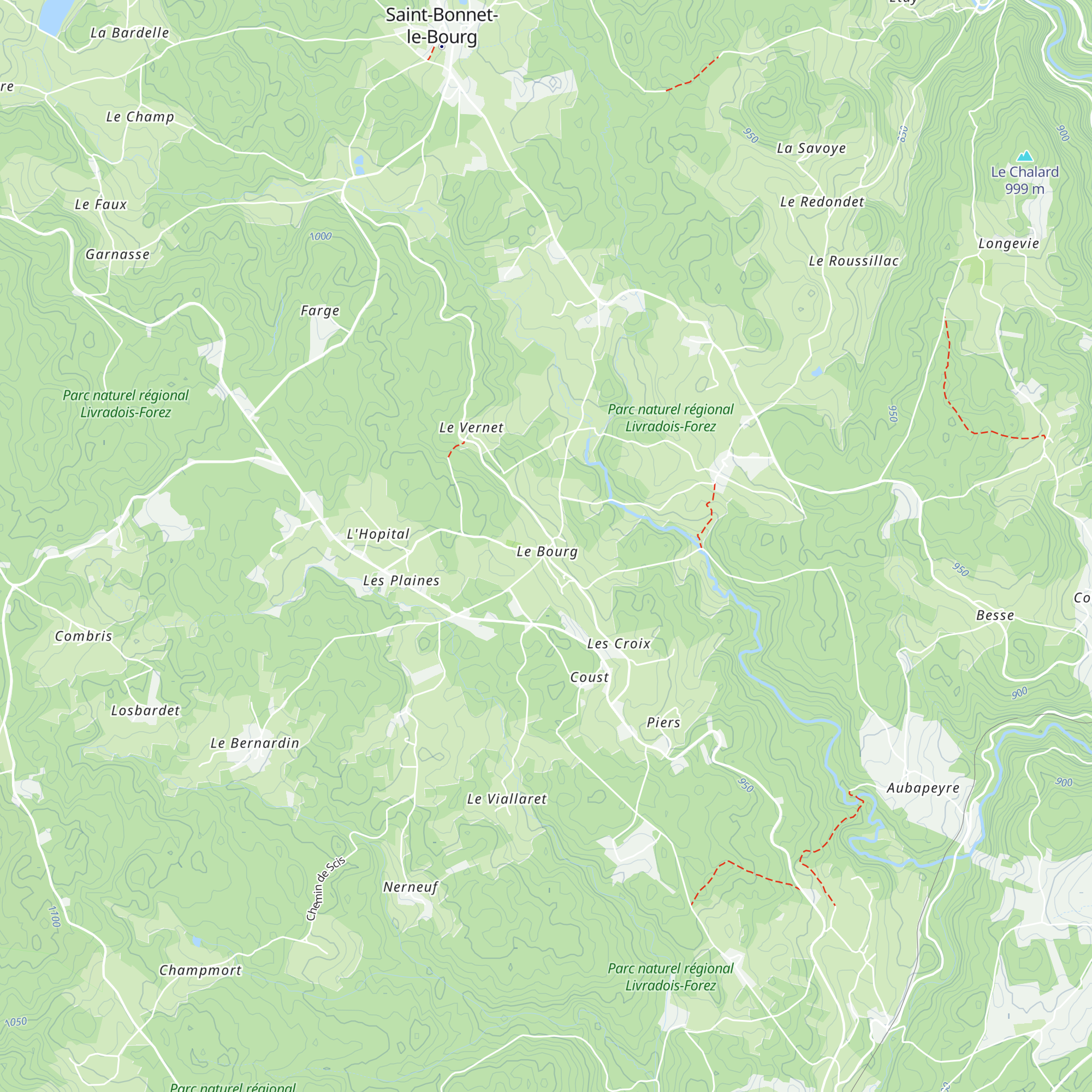 Gîte communal map
