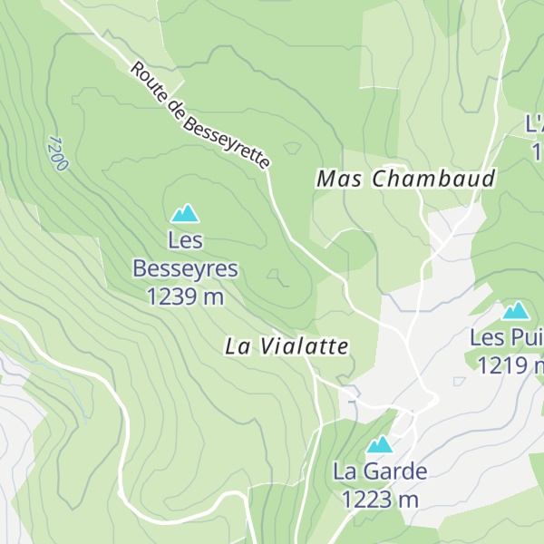 Map of Le Roux