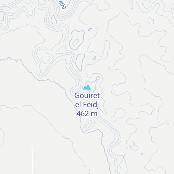 Map of Gouiret el Feïdj