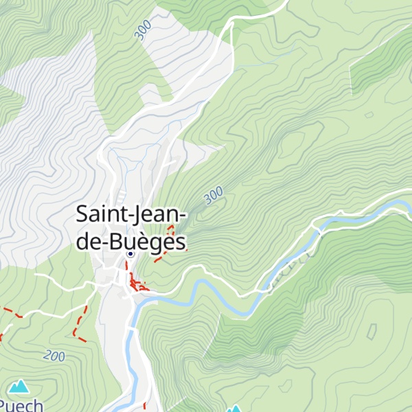 Map of Roc de tras Castel