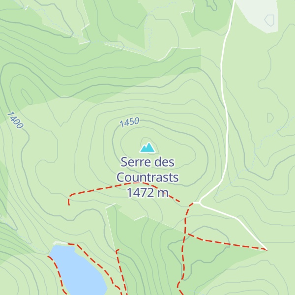Map of Serre des Countrasts