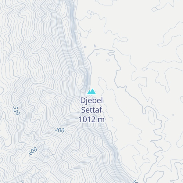 Map of Djebel Settaf