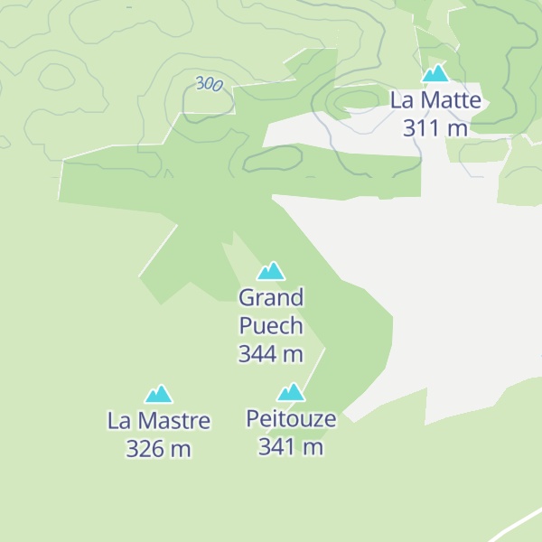 Map of Grand Puech