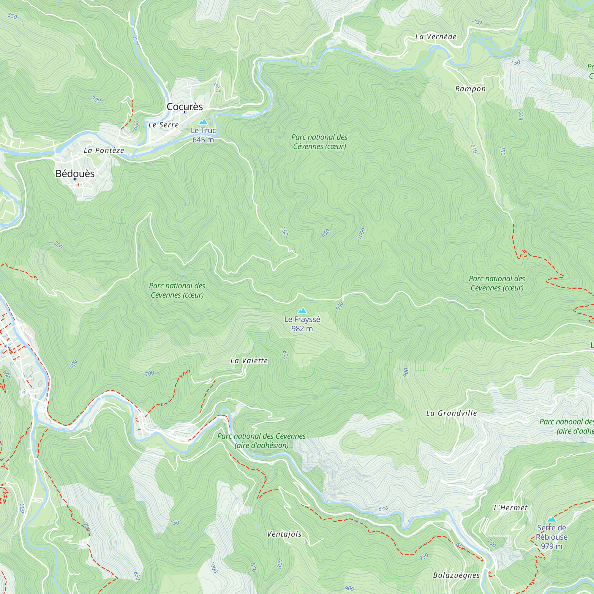 Cabane du Sellet map