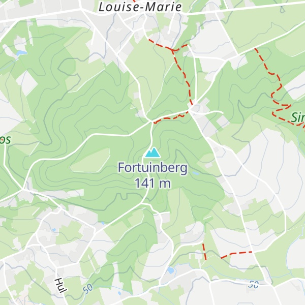 Map of Fortuinberg
