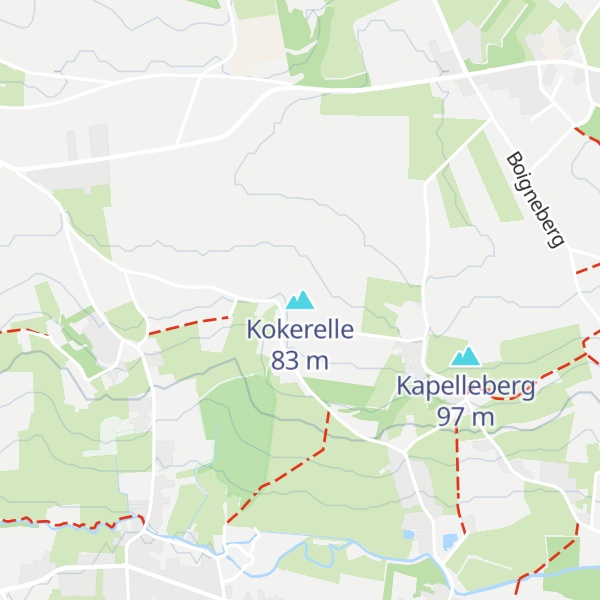 Map of Kokerelle