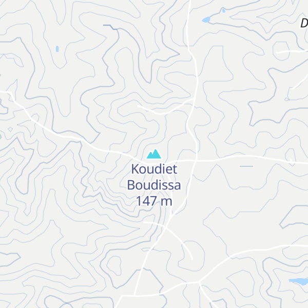 Map of Koudiet Boudissa