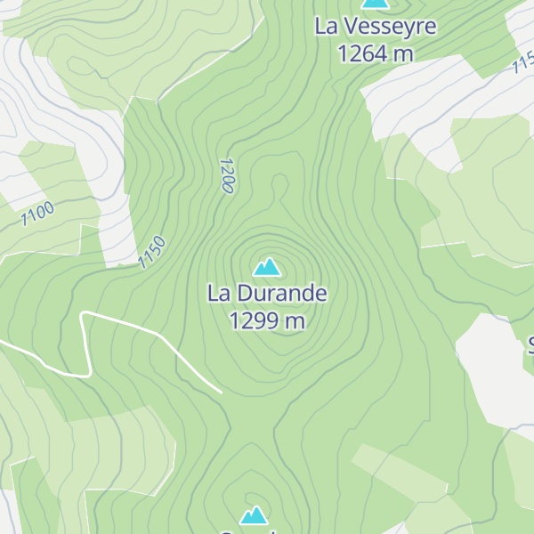 Map of La Durande