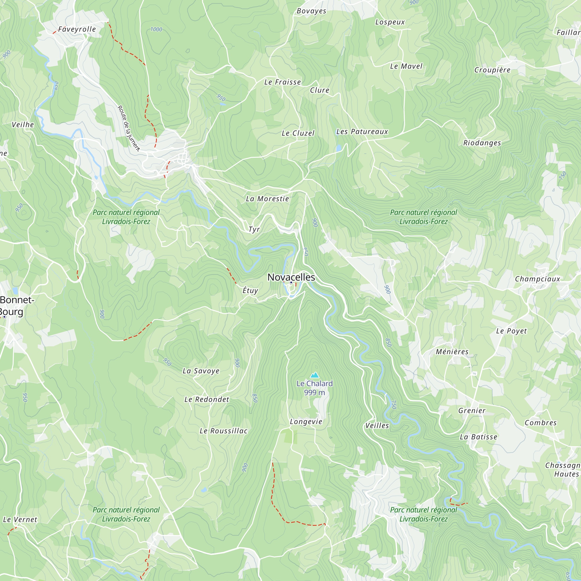 Gîte rural map