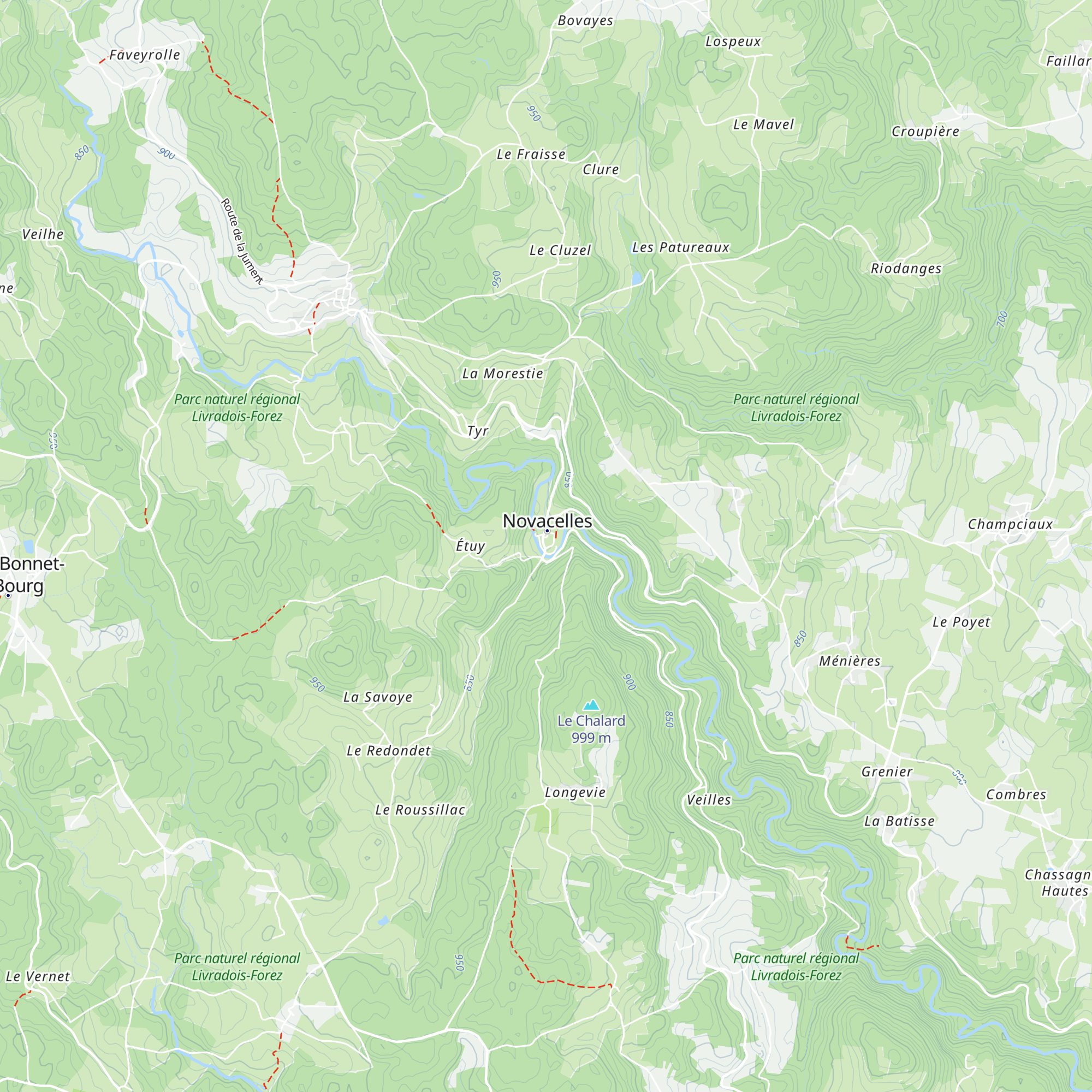 Gîte rural map
