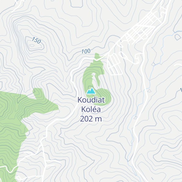 Map of Koudiat Koléa