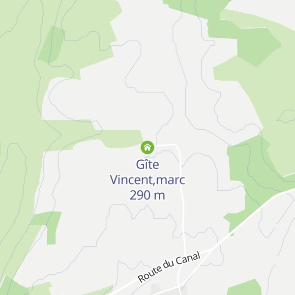 Map of Gîte Vincent,marc