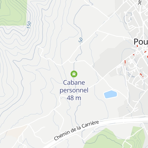 Map of Cabane personnel