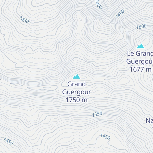 Map of Grand Guergour