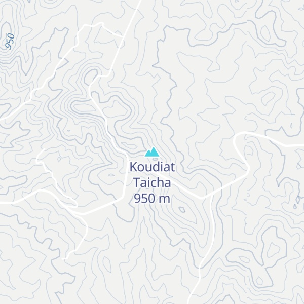 Map of Koudiat Taicha