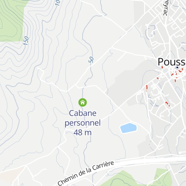 Map of Cabane personnel