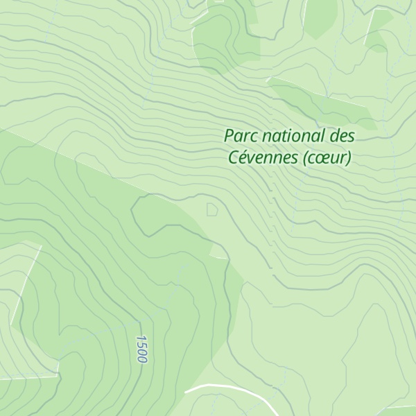 Map of Roc des Laubies