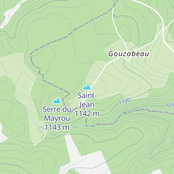 Map of Saint-Jean