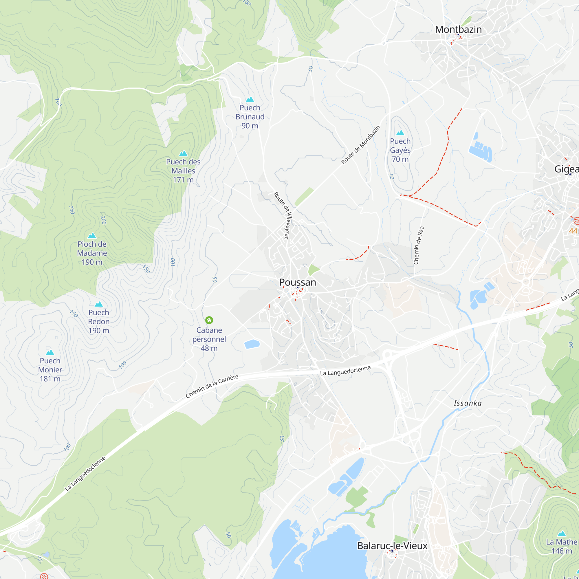 Office de Tourisme Intercommunal en Pays de Thau map