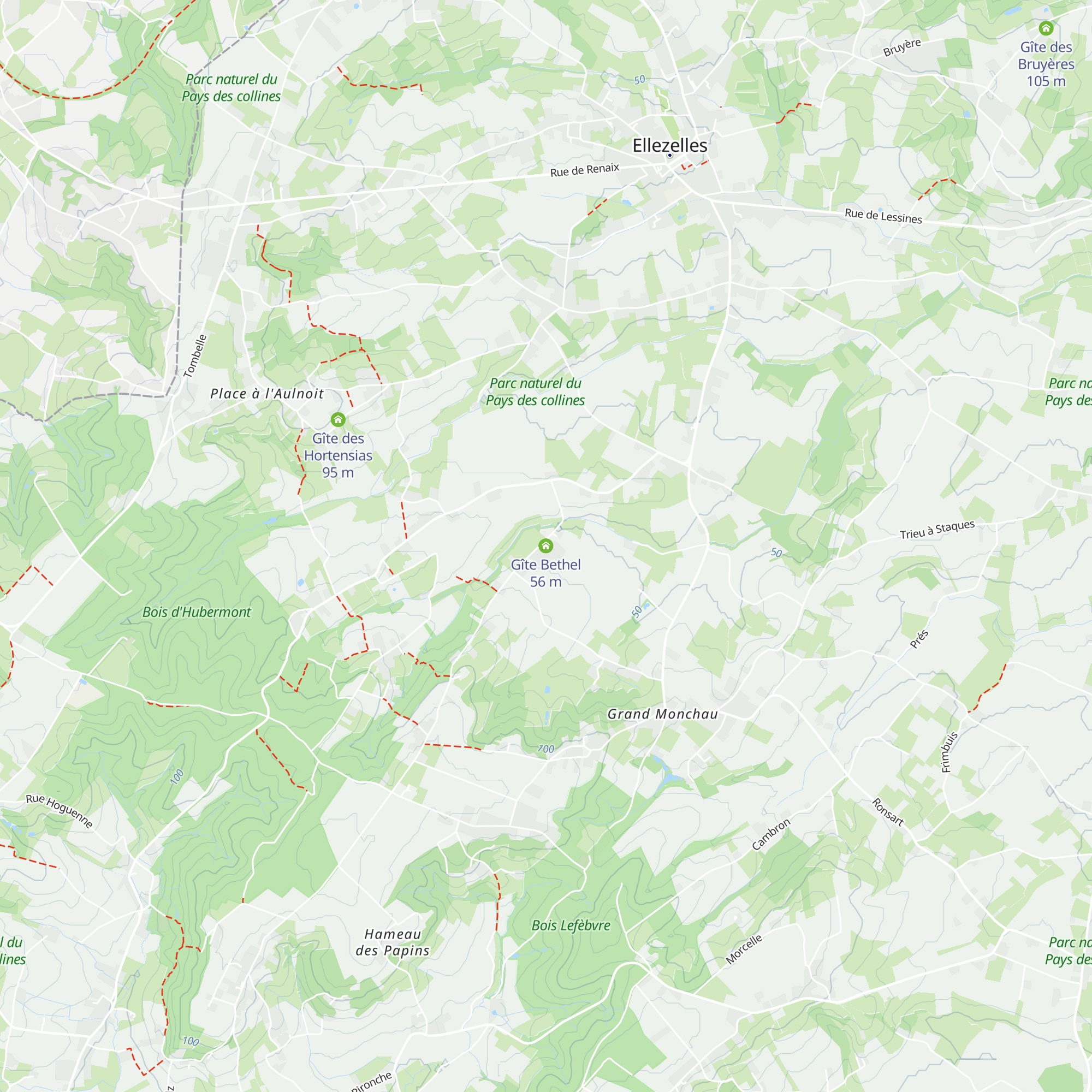 Gîte Bethel map