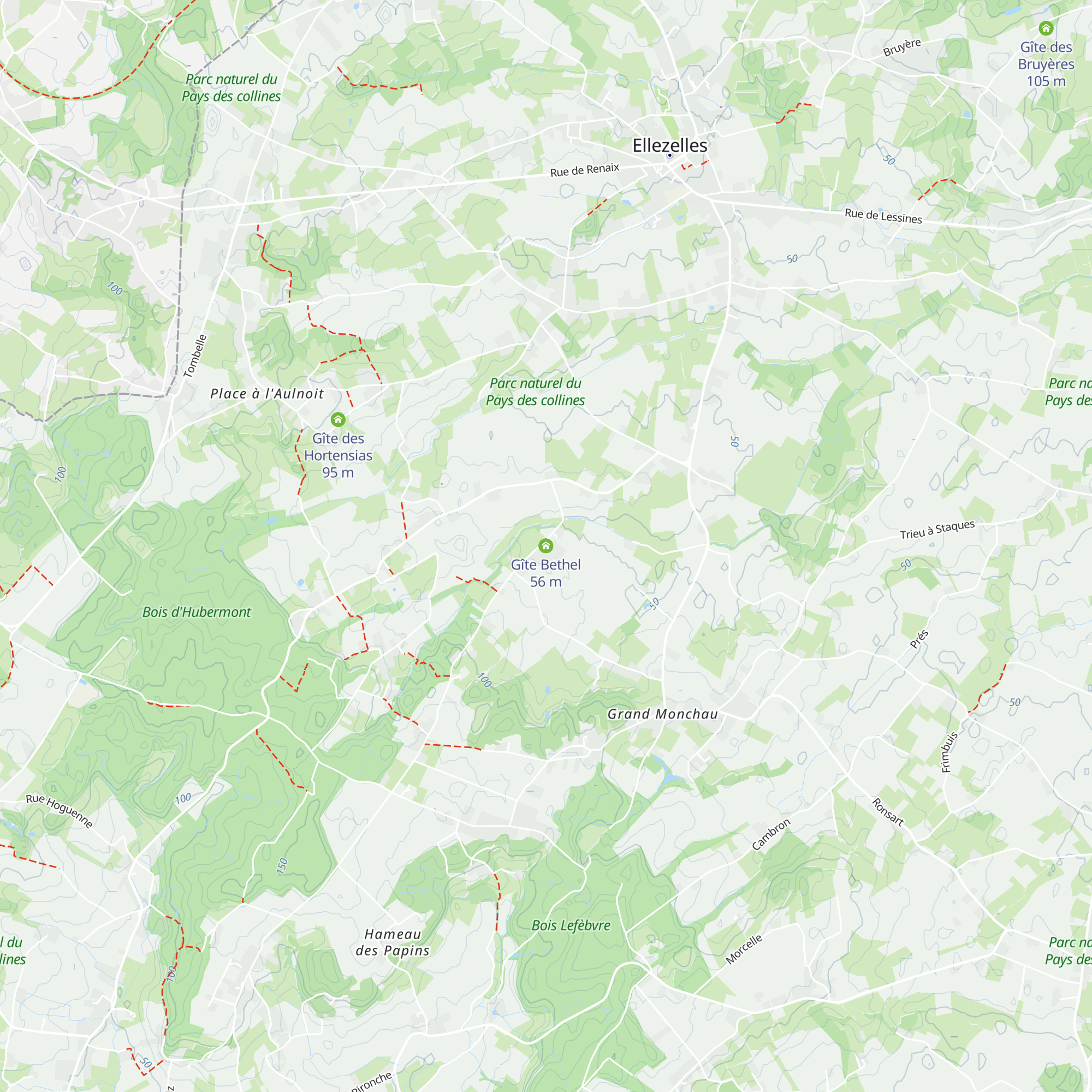 Gîte Bethel map