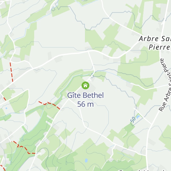 Map of Gîte Bethel
