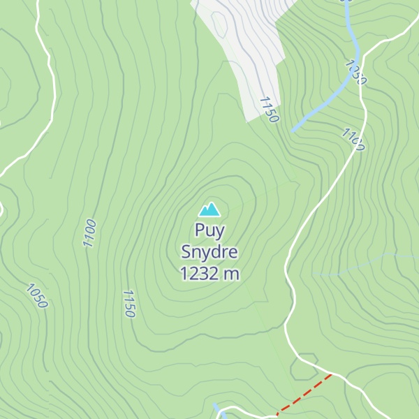 Map of Puy Snydre