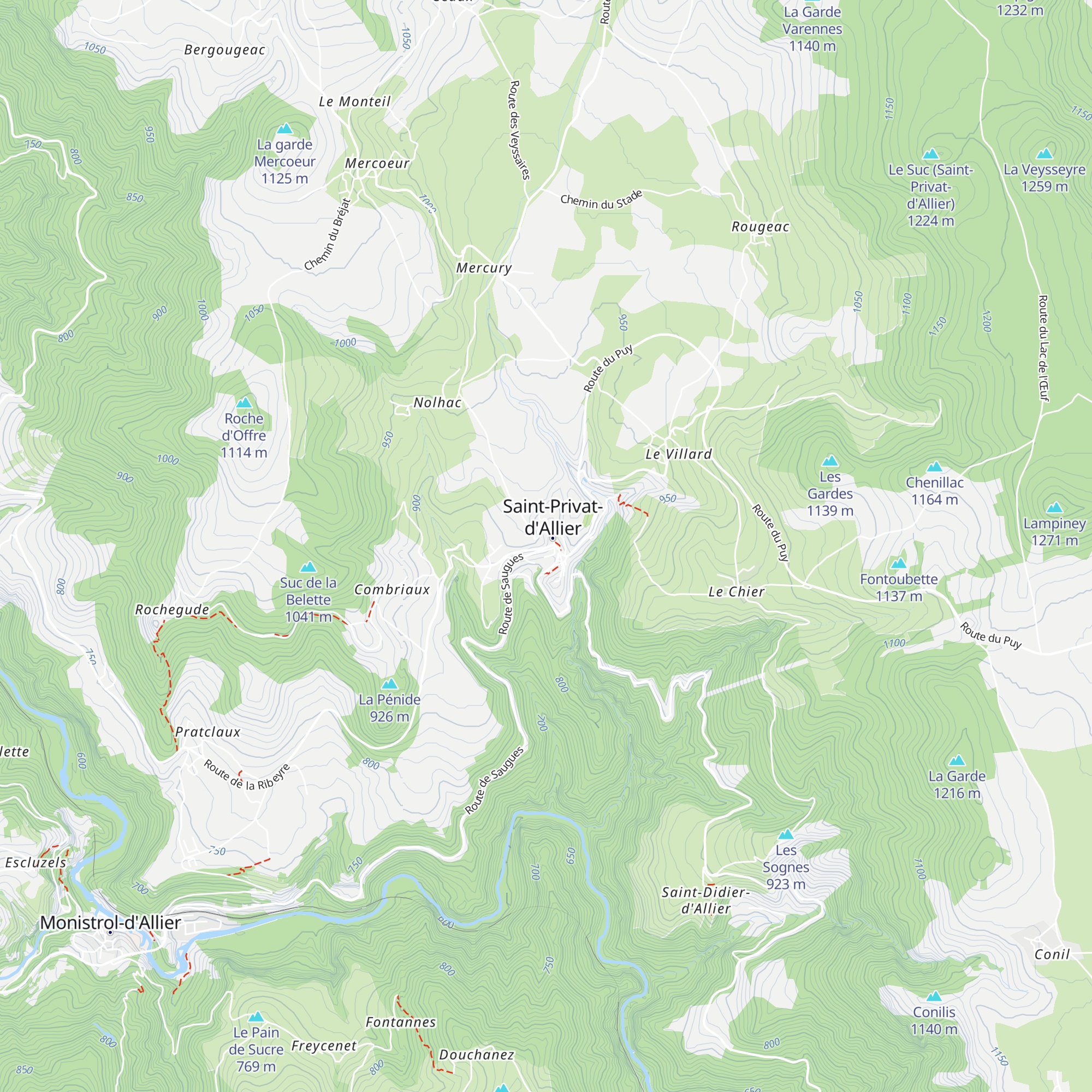 Gîte d'étape Un escargot dans sa coquille map