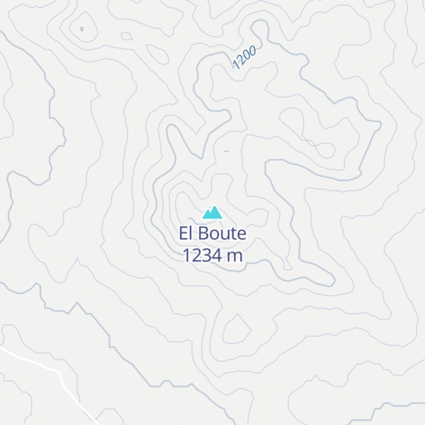 Map of El Boute
