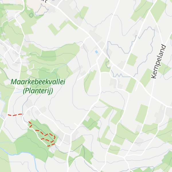Map of Berg ten Stene