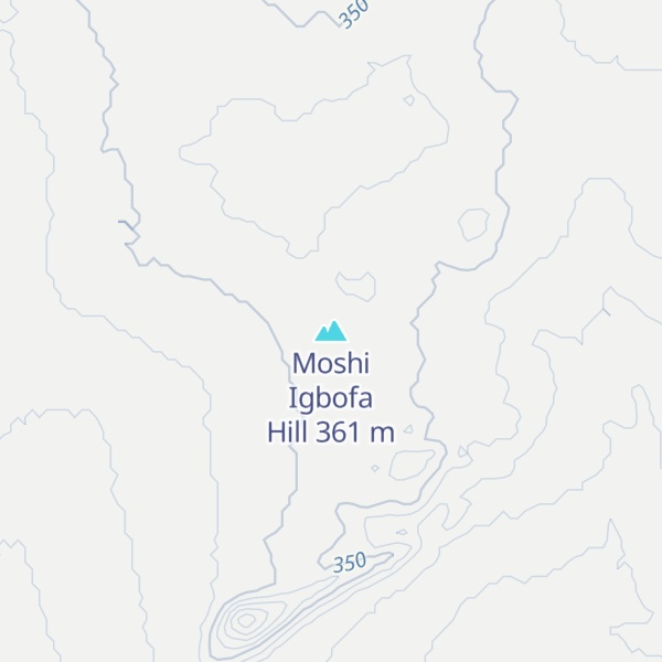Map of Moshi Igbofa Hill