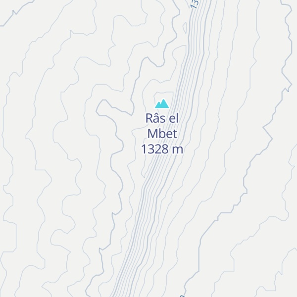 Map of Faïdjet el Lebene