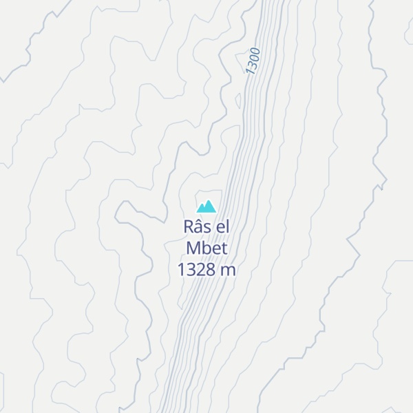 Map of Râs el Mbet