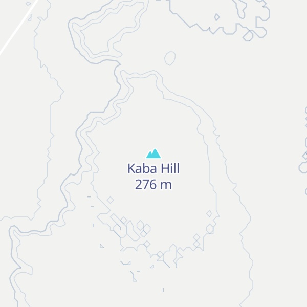 Map of Kaba Hill