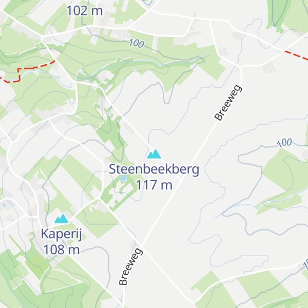 Map of Steenbeekberg