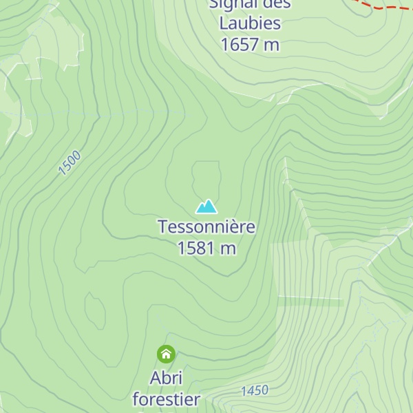 Map of Tessonnière
