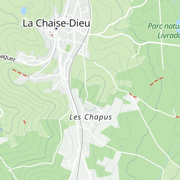 Map of Le Signal de Saint-Claude