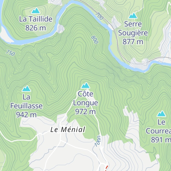 Map of Côte Longue